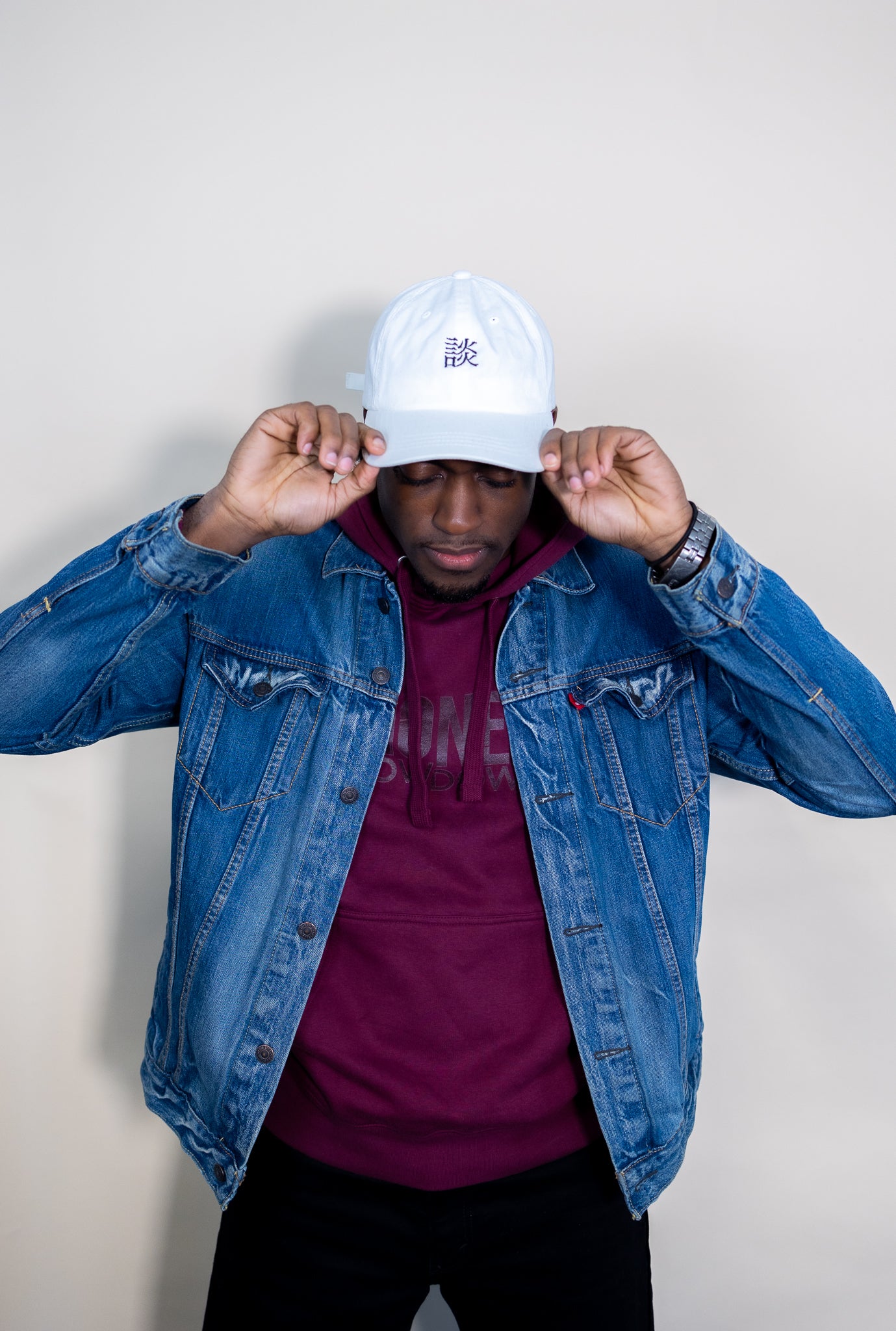 Kanji Hat (White)